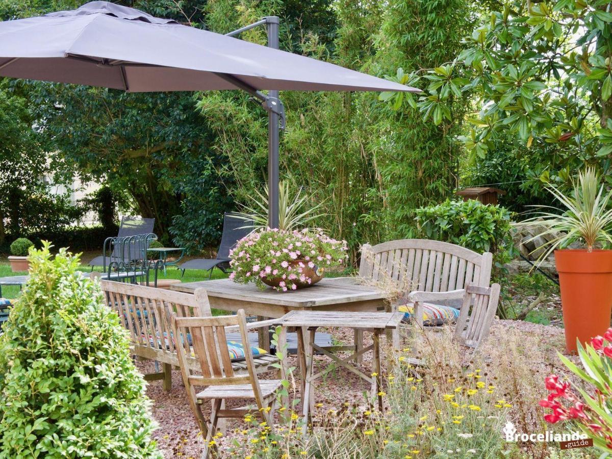 La Maison Rouge Broceliande Montauban-de-Bretagne 外观 照片