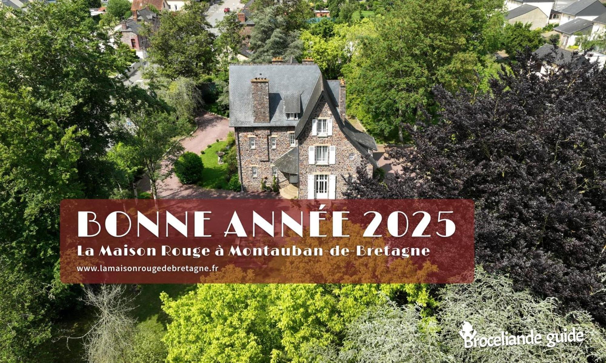 La Maison Rouge Broceliande Montauban-de-Bretagne 外观 照片